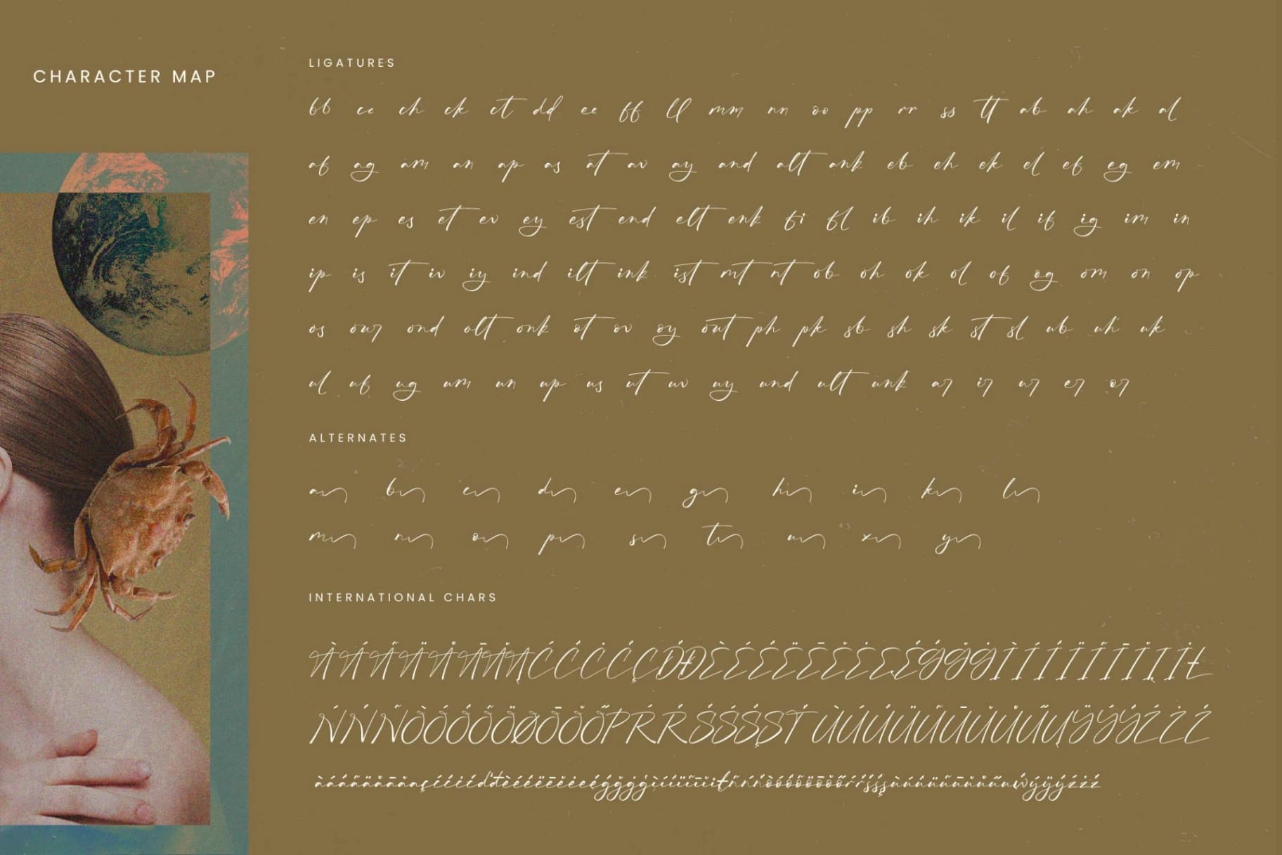 Preview 19 for Patchwork Authentic - Stylish Handwritten Font