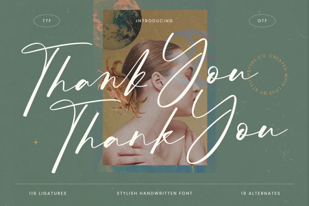 Patchwork Authentic - Stylish Handwritten Font font preview 20