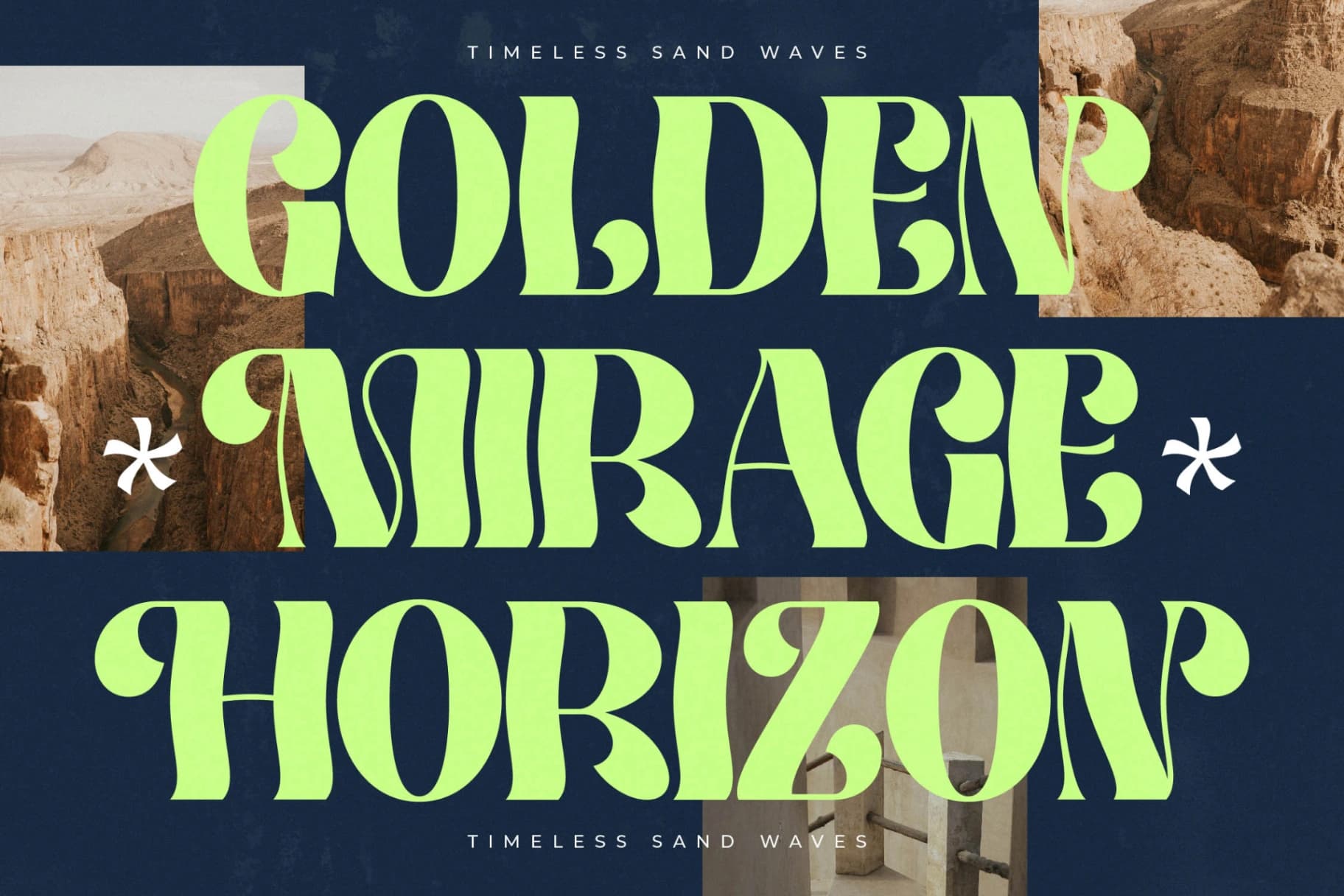 Preview 6 for Megilant - Modern Display Font
