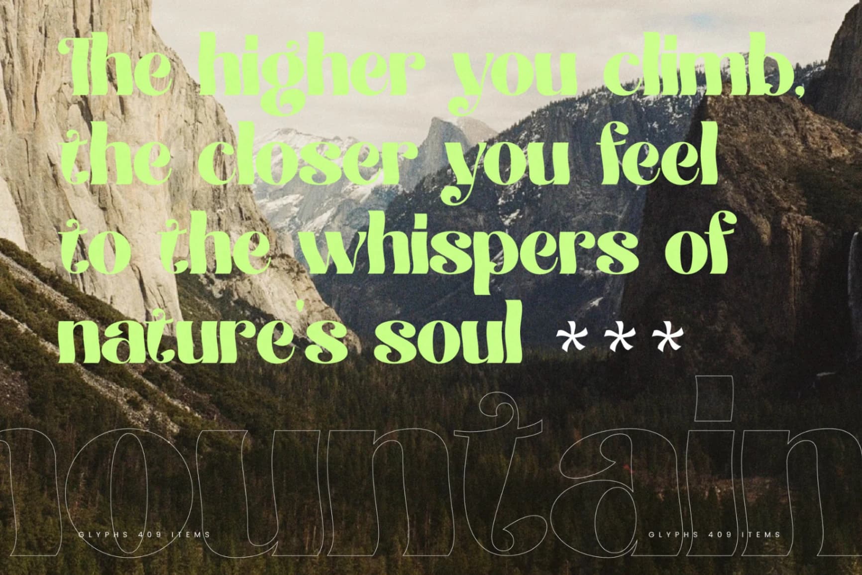 Preview 15 for Megilant - Modern Display Font