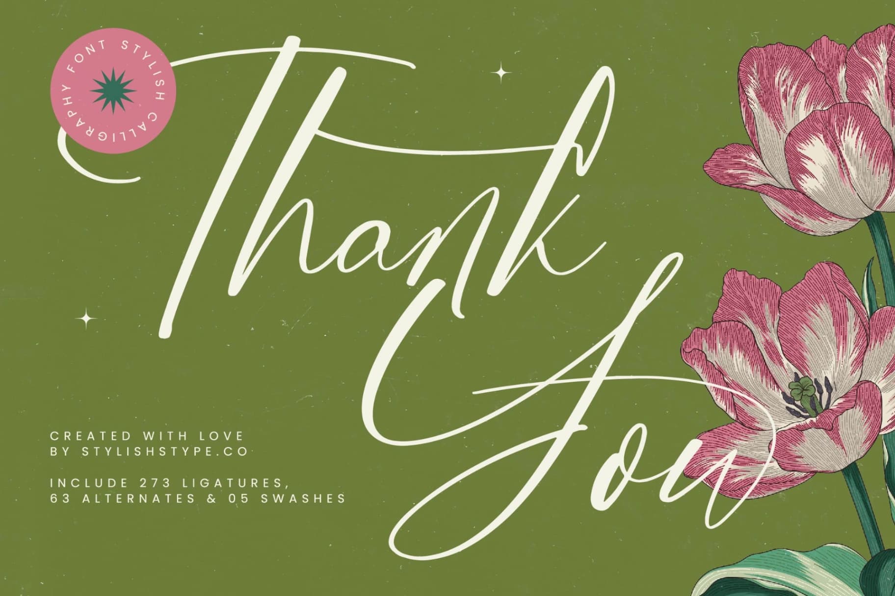 Preview 20 for Josephine Octavia - Stylish Calligraphy Font