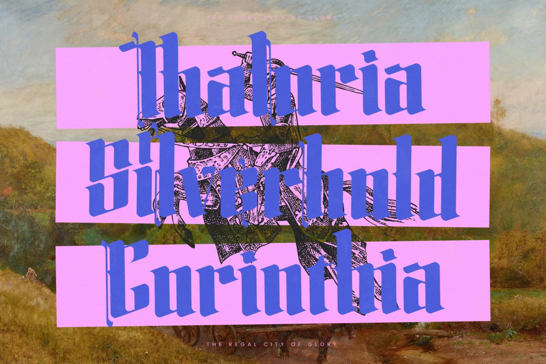 Preview 2 for Silakins - New Blackletter Display Font