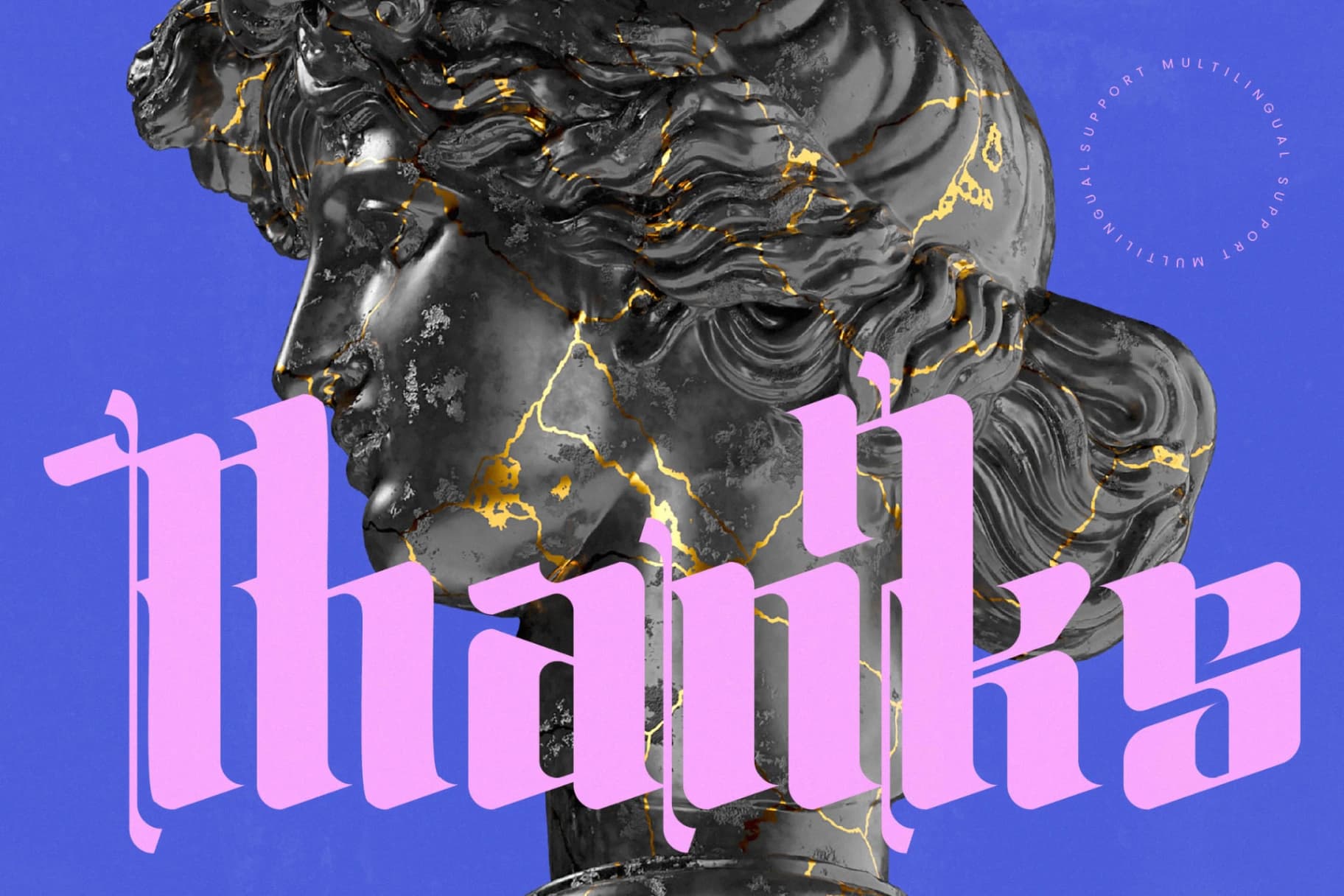 Preview 20 for Silakins - New Blackletter Display Font