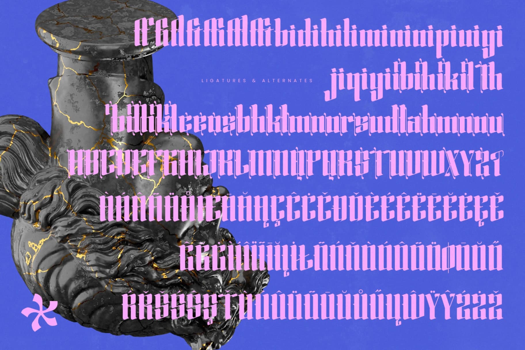 Preview 19 for Silakins - New Blackletter Display Font