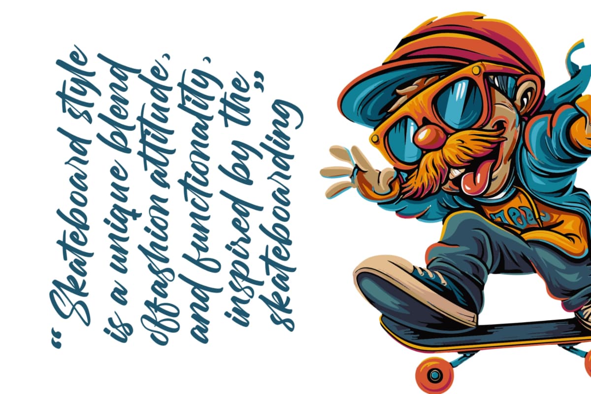 Chifest Skater - Bold Handwritten Font font preview 12