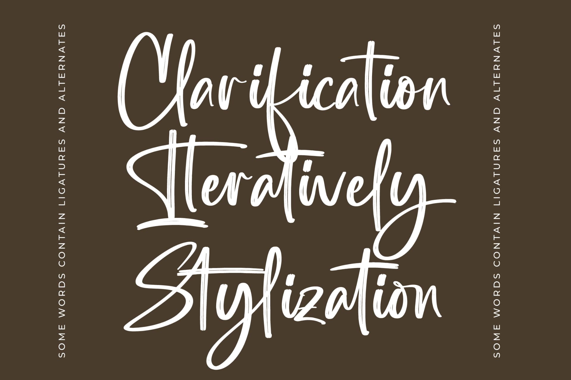 Preview 15 for Southery - Bold Brush Font
