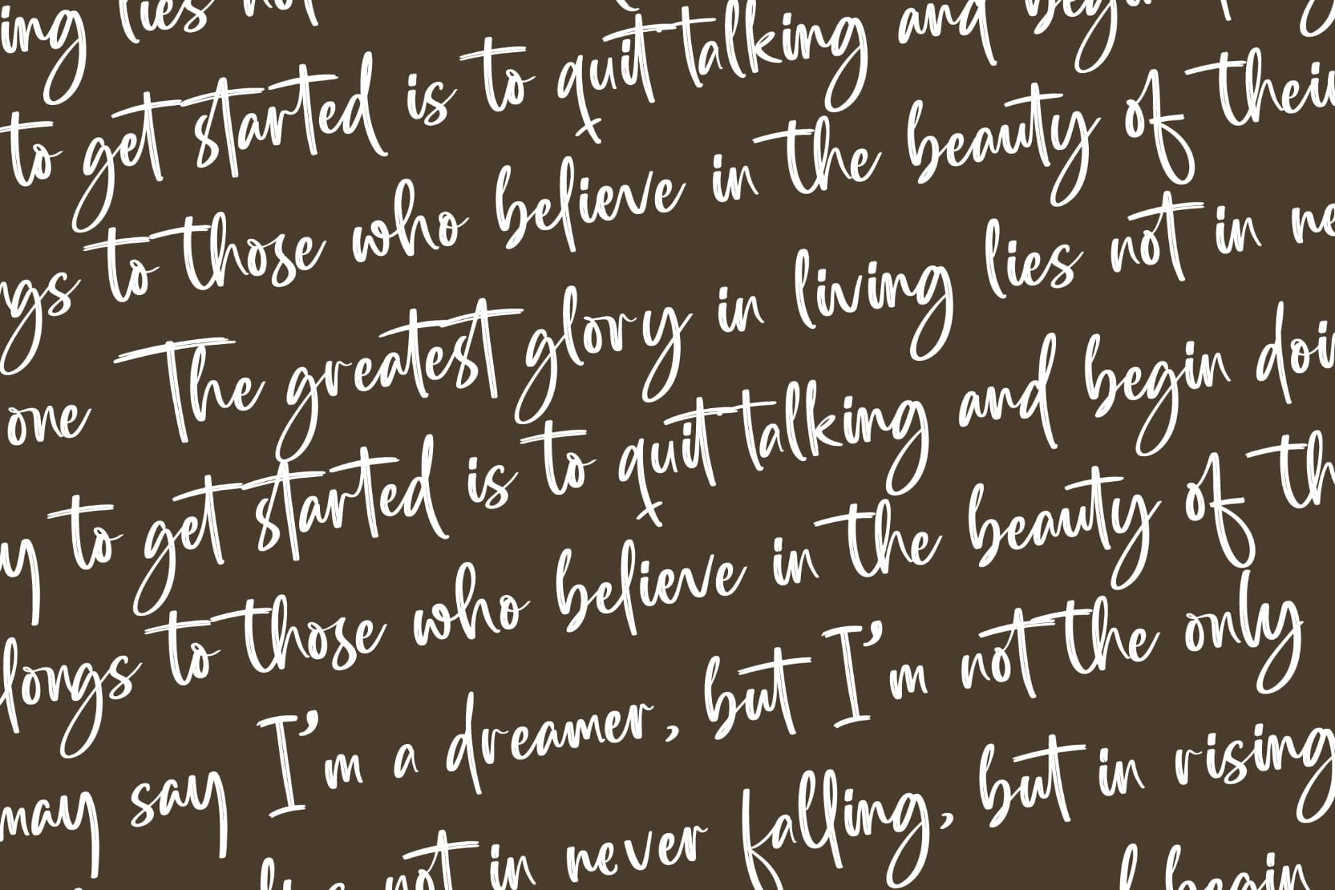 Preview 17 for Southery - Bold Brush Font
