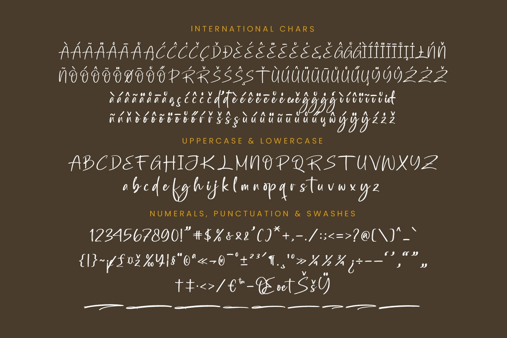 Preview 18 for Southery - Bold Brush Font