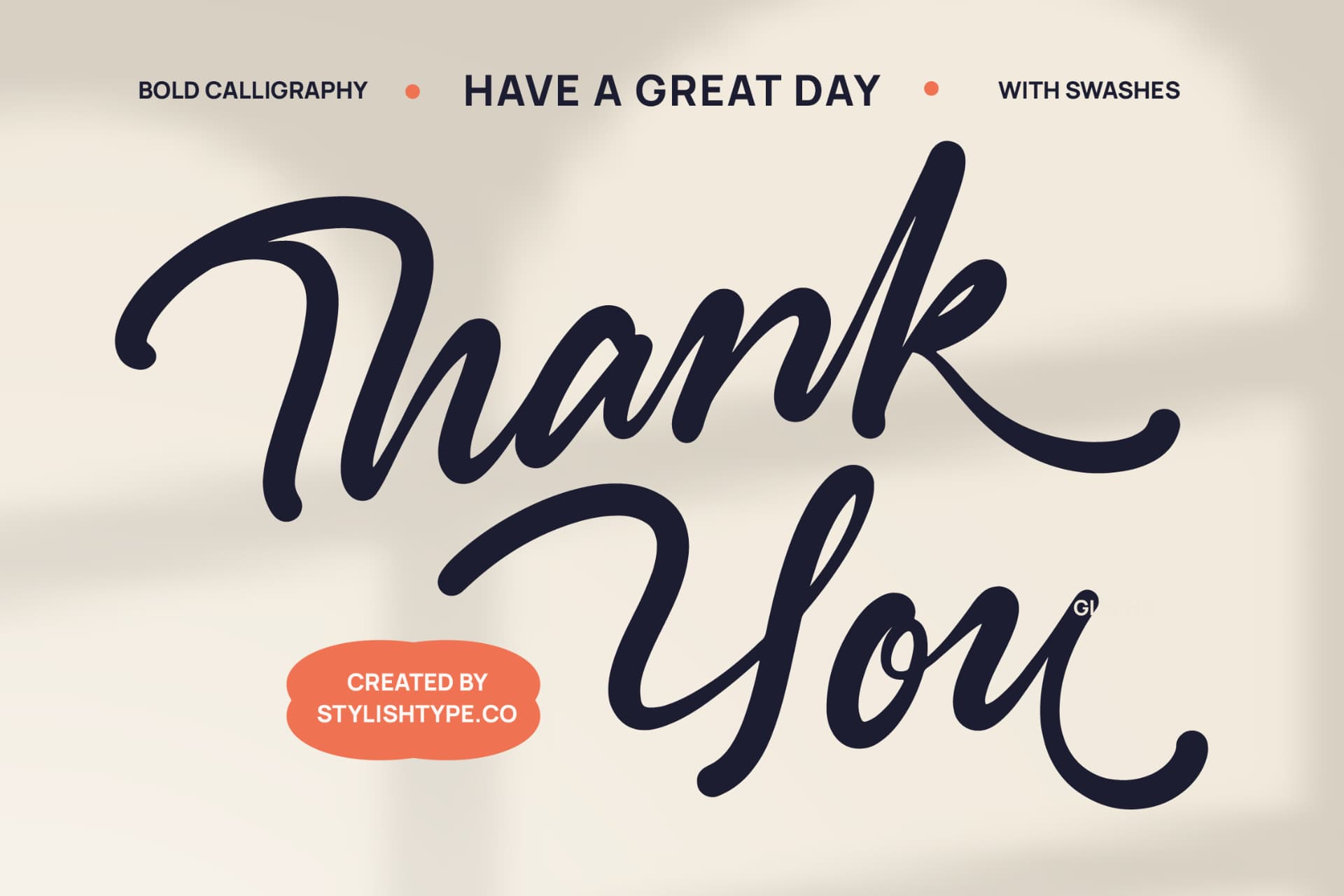 Preview 20 for Monthly Raine - Bold Calligraphy Font