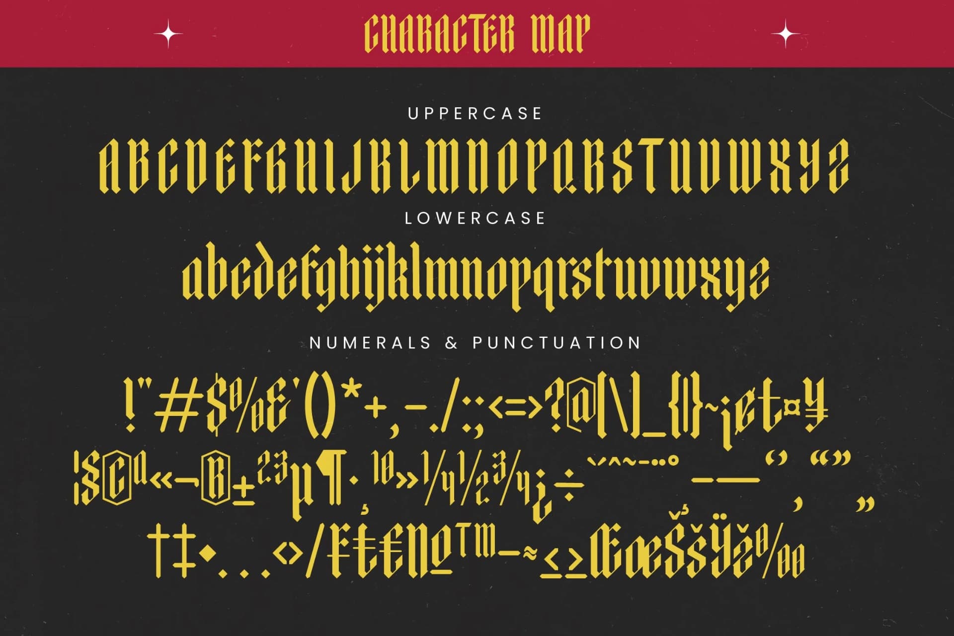 Preview 18 for Boombie - Stylish Blackletter Font
