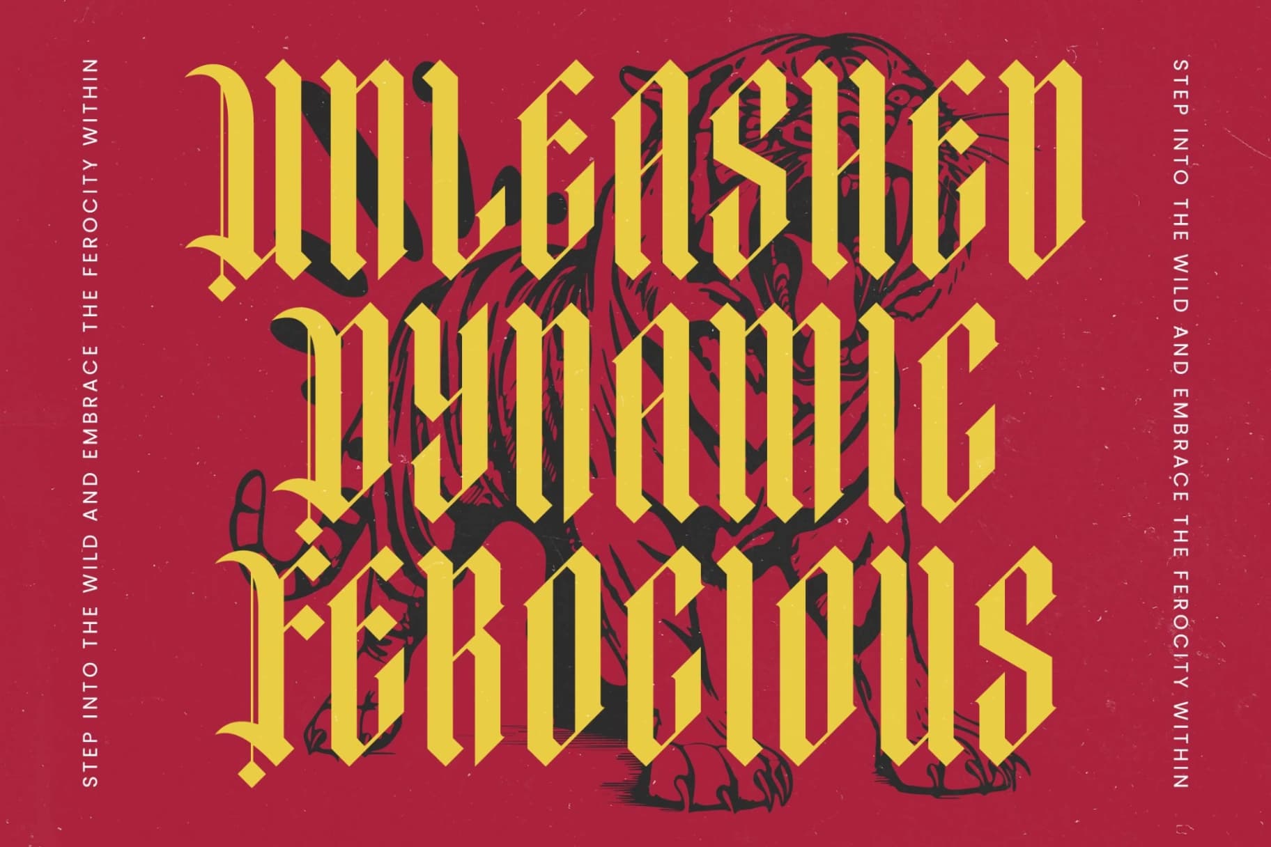 Preview 5 for Boombie - Stylish Blackletter Font