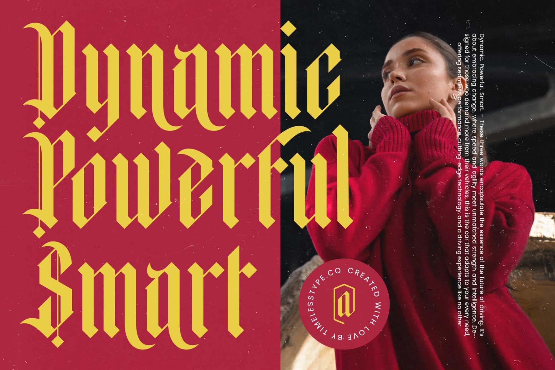 Preview 12 for Boombie - Stylish Blackletter Font
