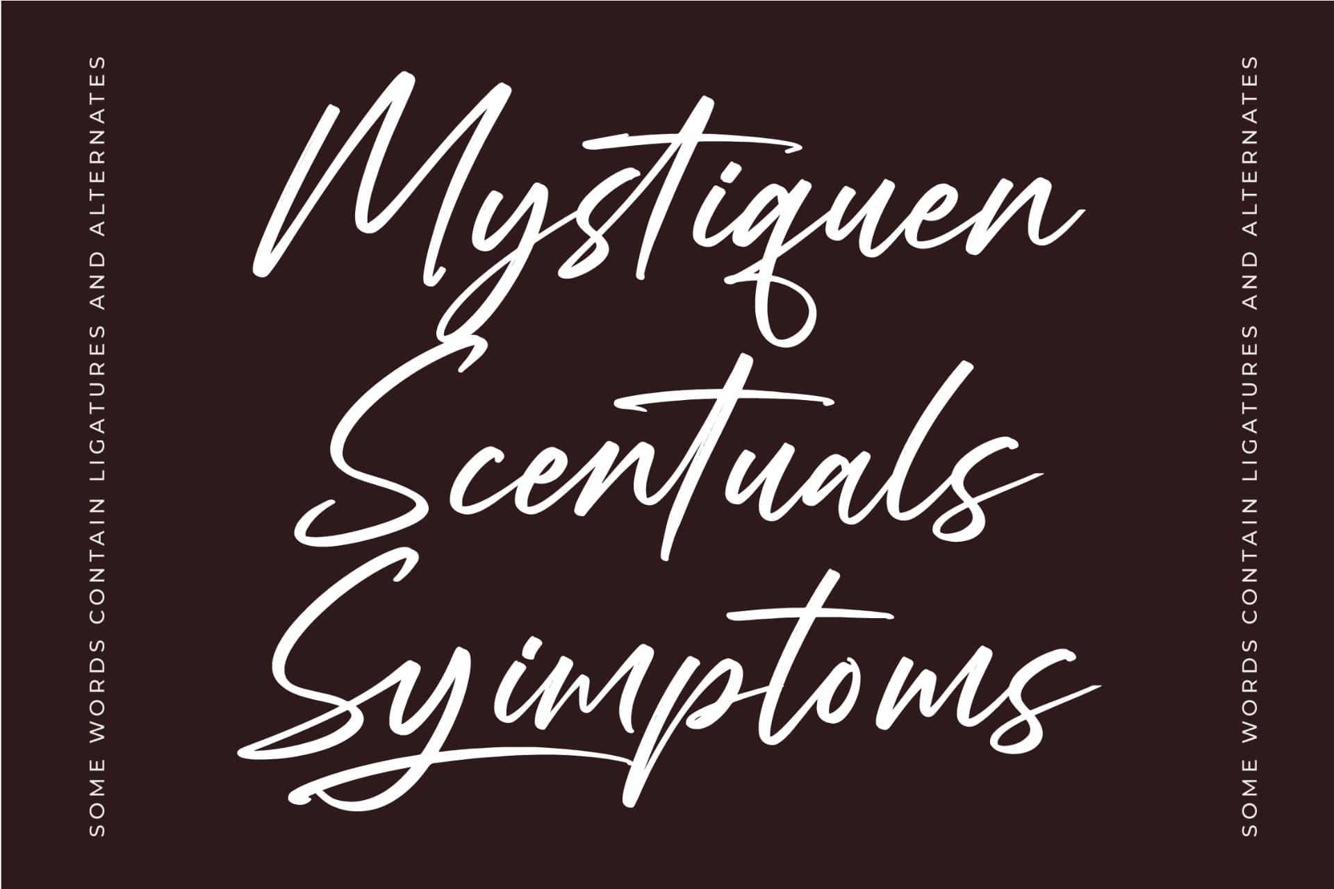 Preview 15 for Mogary Overlay - Bold Calligraphy Font
