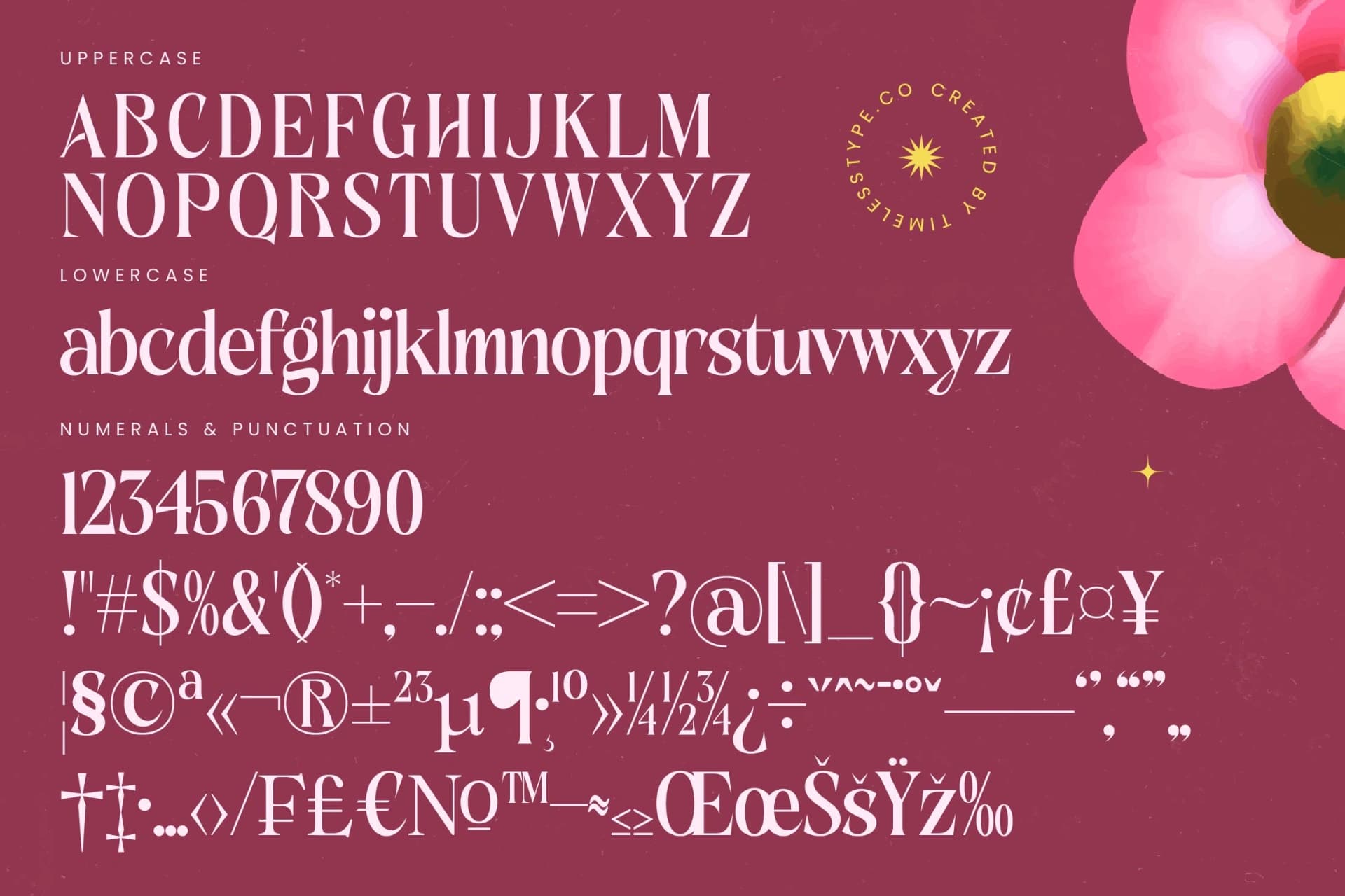 Preview 18 for Rituals Sunday - Serif Display Font