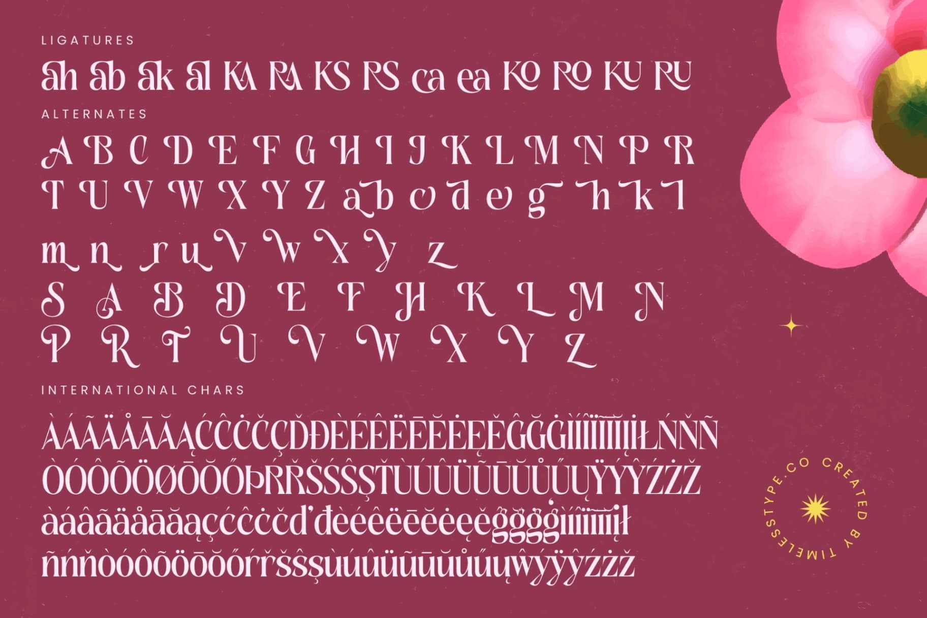 Preview 19 for Rituals Sunday - Serif Display Font
