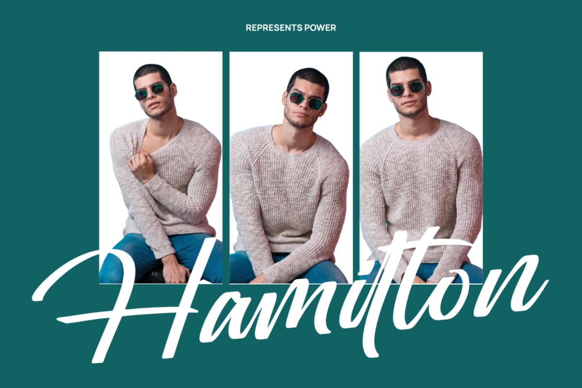 Oregoni Beach - Bold Handwritten Font font preview 7