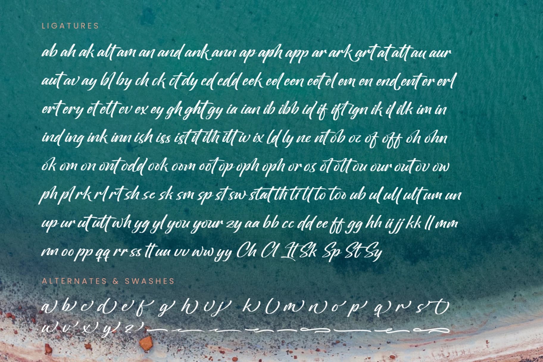 Preview 19 for Oregoni Beach - Bold Handwritten Font
