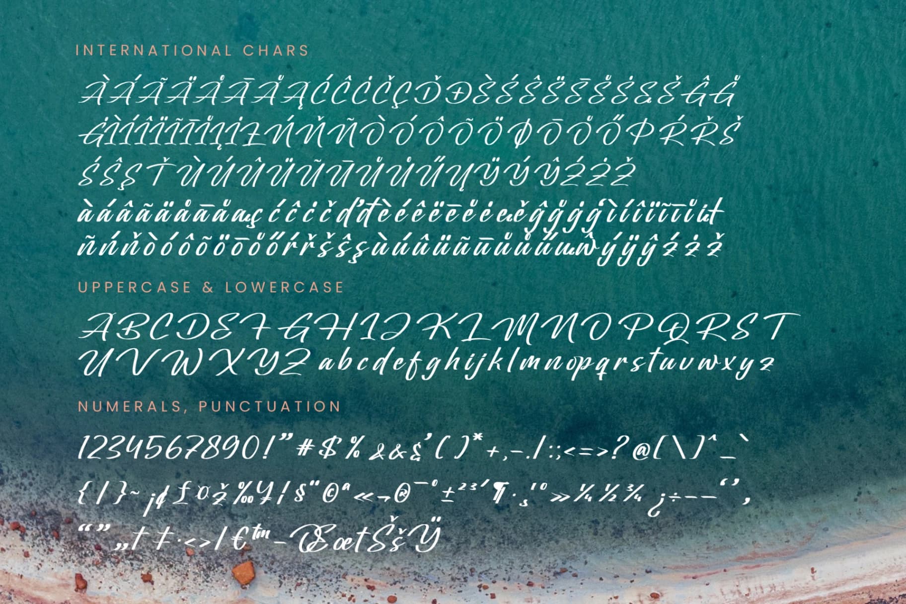 Preview 18 for Oregoni Beach - Bold Handwritten Font