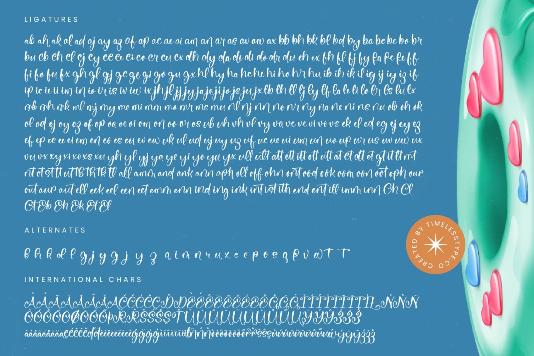 Preview 19 for Chill Bites - Quirky Handwritten Font