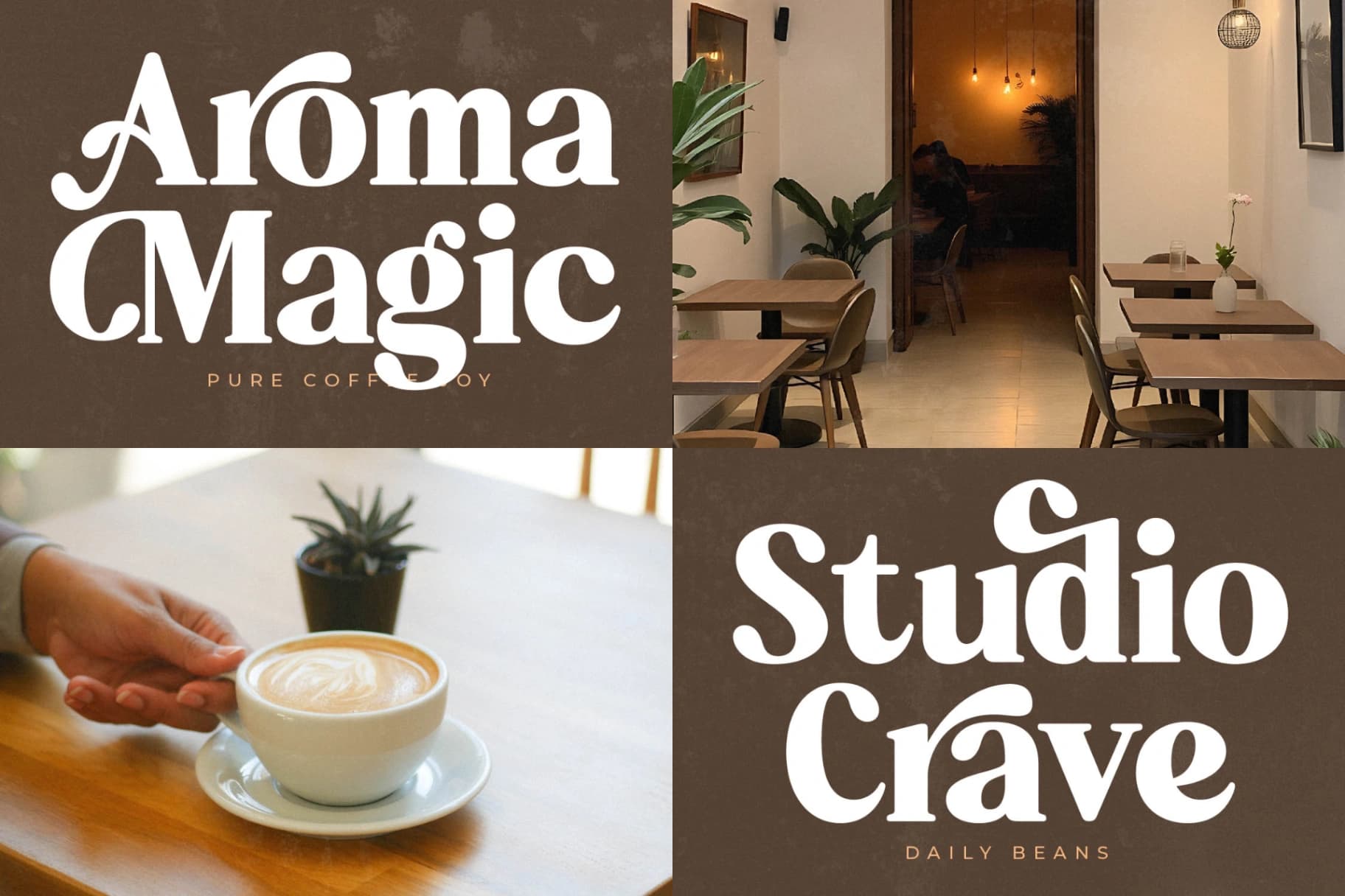 Preview 15 for Aroma Baked - Modern Serif Font
