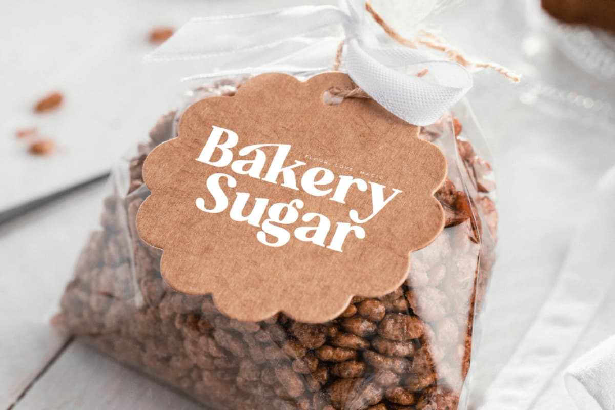 Aroma Baked - Modern Serif Font font preview 12
