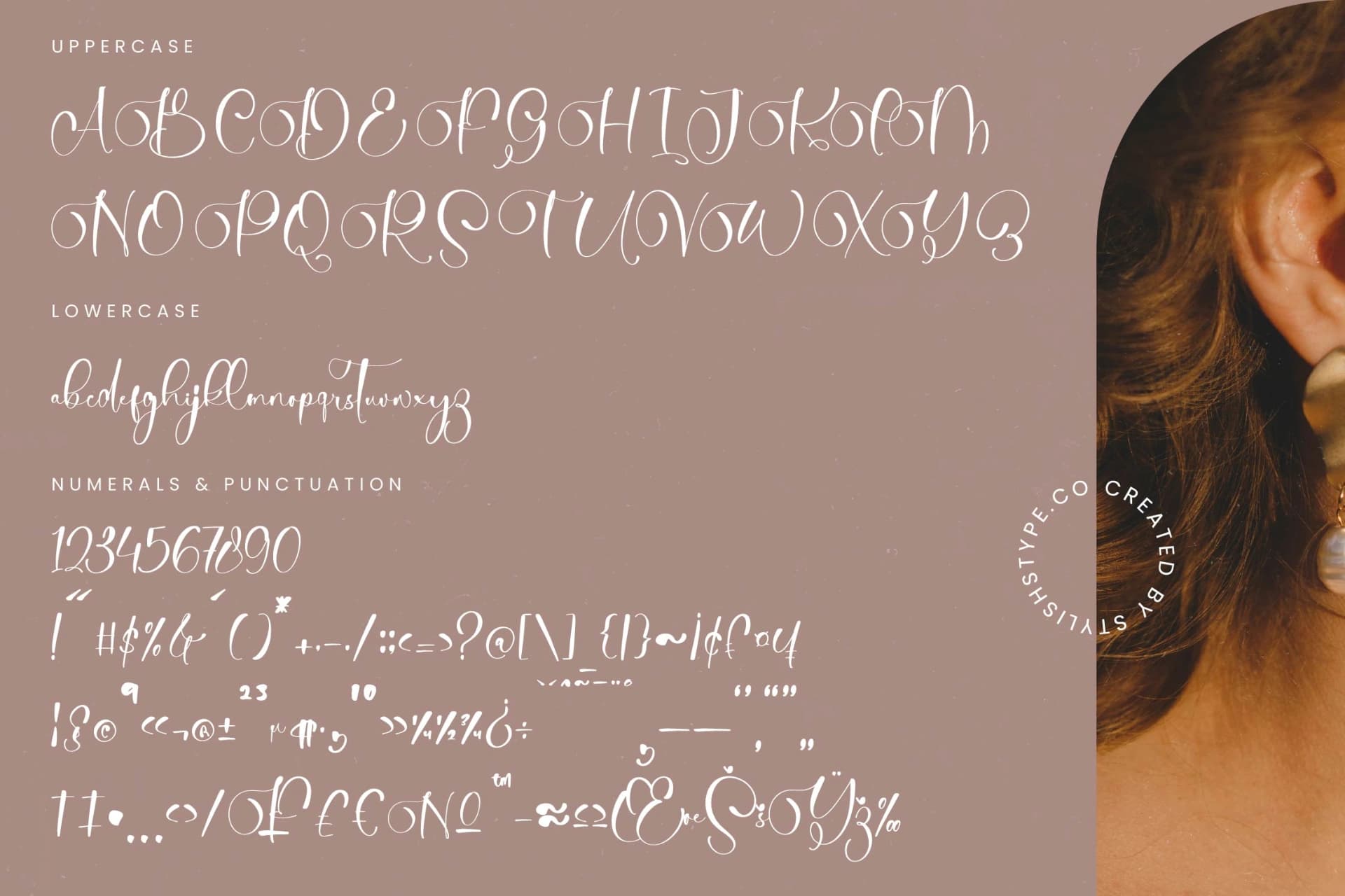 Preview 18 for Tamylors Landry - Stylish Calligraphy Font
