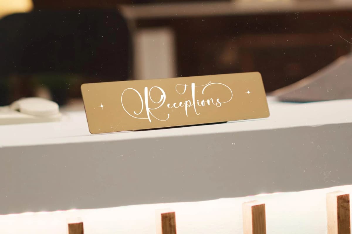 Tamylors Landry - Stylish Calligraphy Font font preview 16