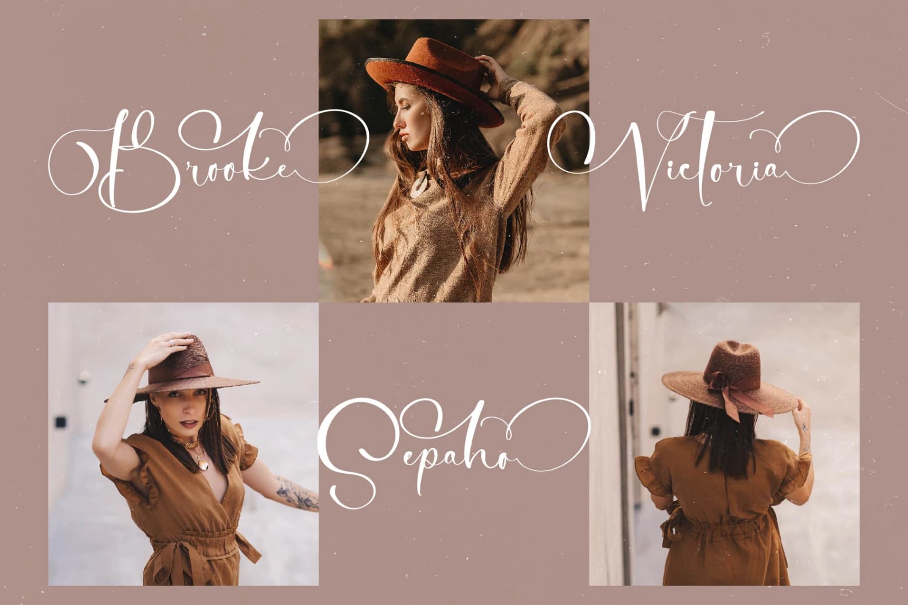 Preview 9 for Tamylors Landry - Stylish Calligraphy Font