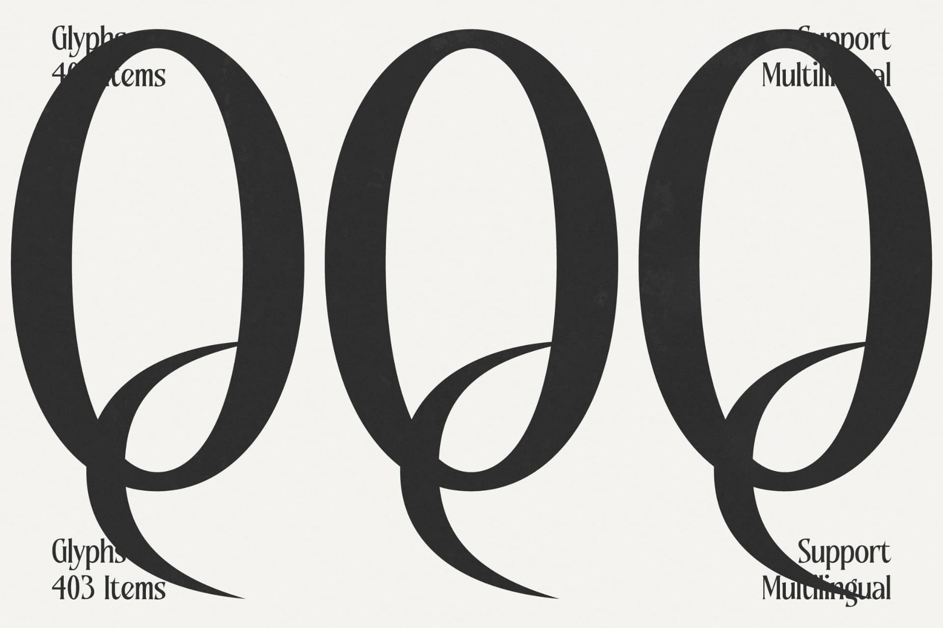 Preview 10 for Qugotic - Modern Alternate Serif