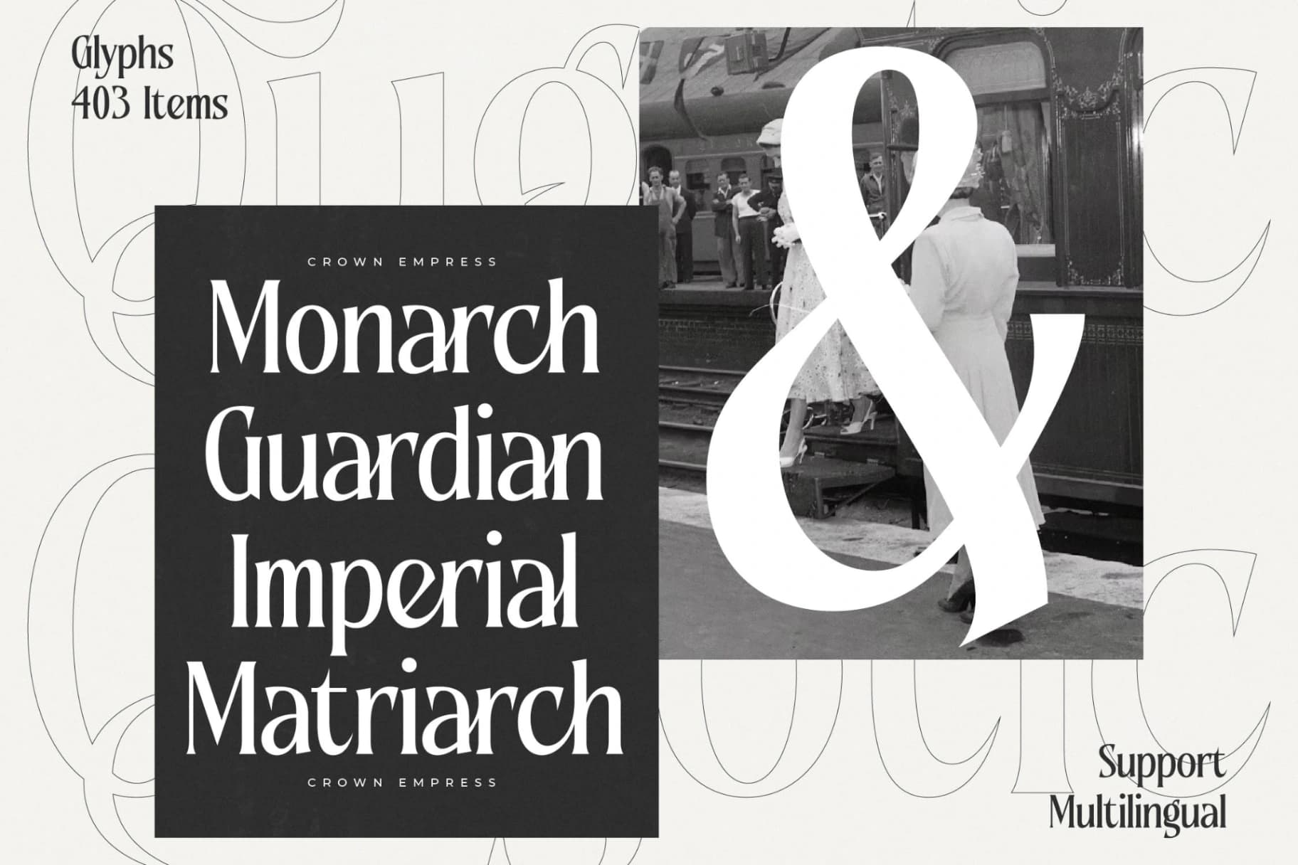 Preview 8 for Qugotic - Modern Alternate Serif