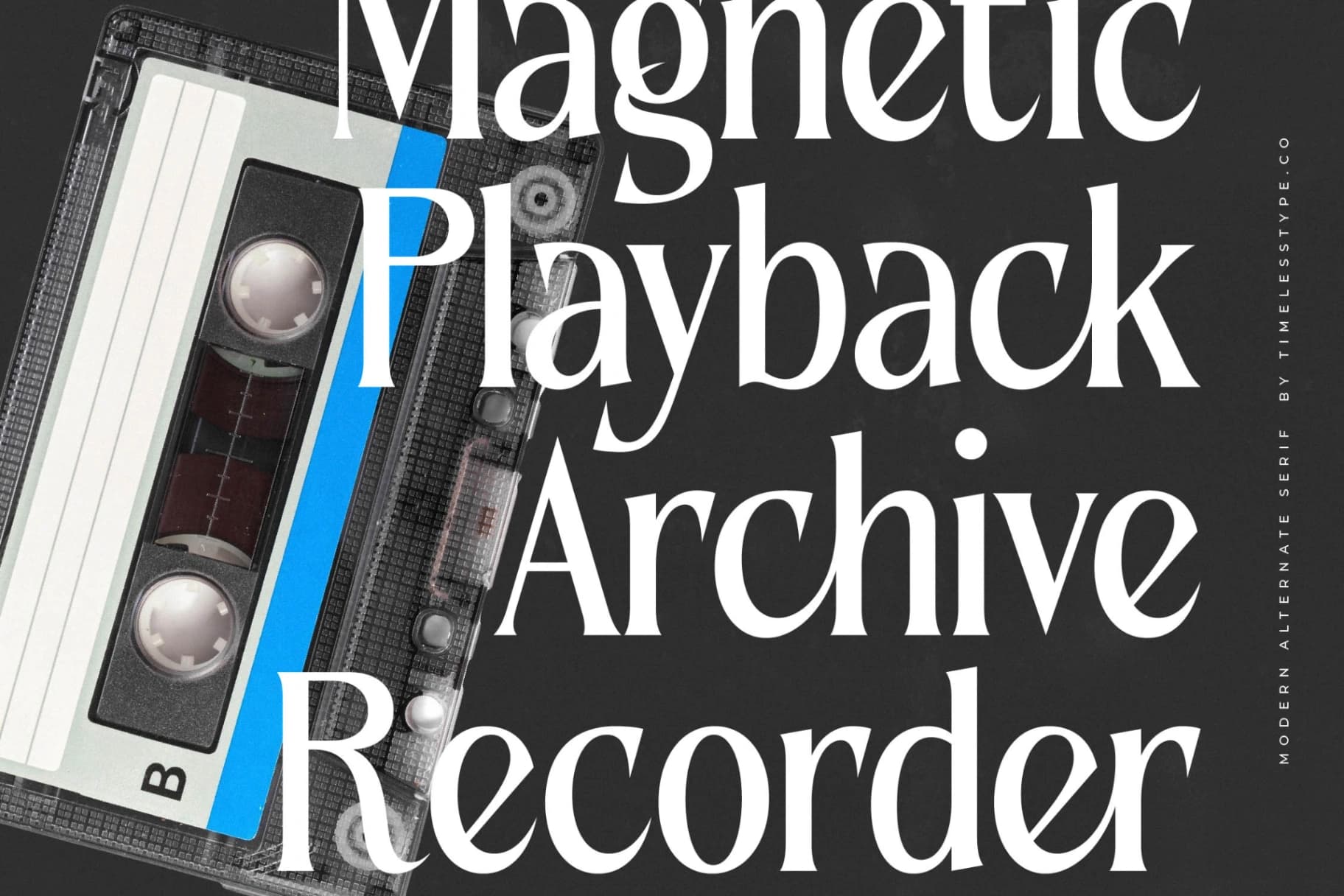 Preview 11 for Qugotic - Modern Alternate Serif
