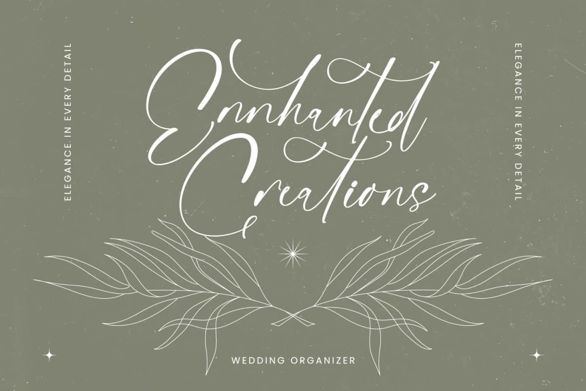 Nourisha Besthafi - Stylish Calligraphy Font font preview 10