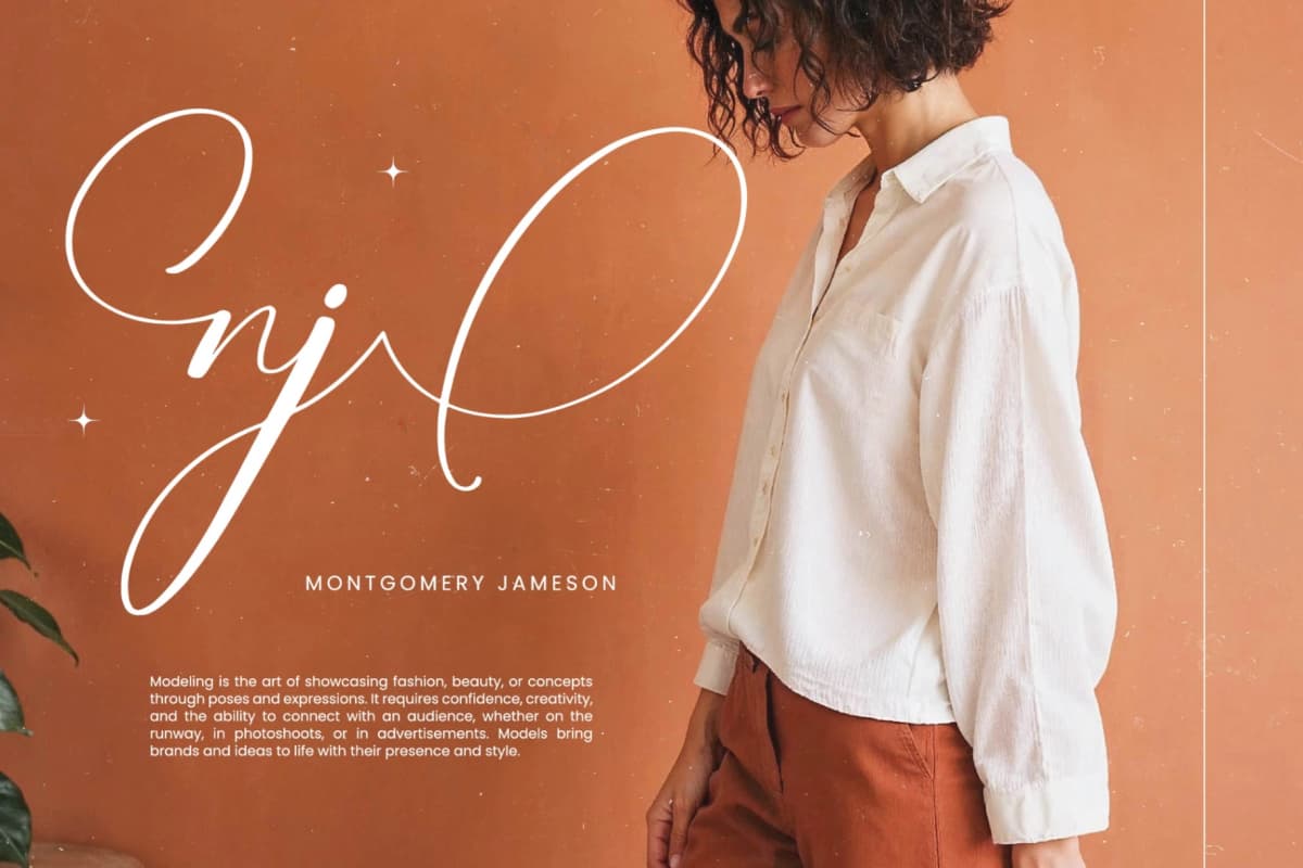 Nourisha Besthafi - Stylish Calligraphy Font font preview 9
