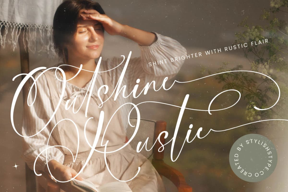 Nourisha Besthafi - Stylish Calligraphy Font font preview 13