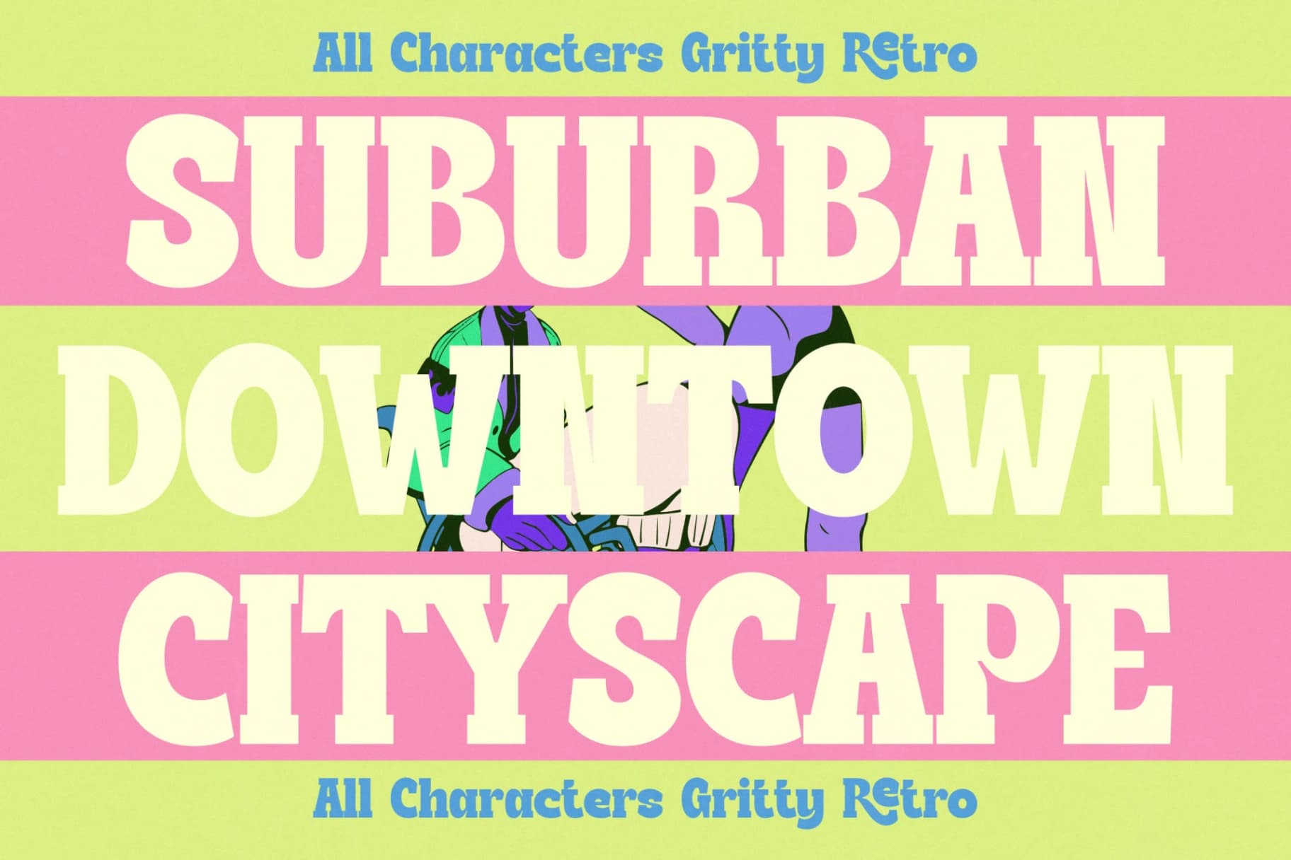 Preview 16 for Gritty Retro - Display Serif Retro