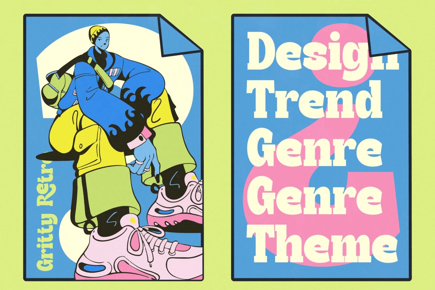 Preview 8 for Gritty Retro - Display Serif Retro