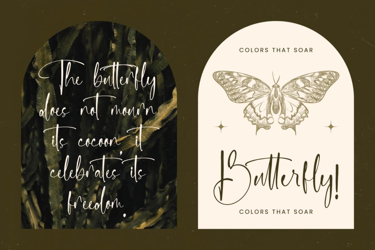 Delicately - Stylish Handwritten Font font preview 4