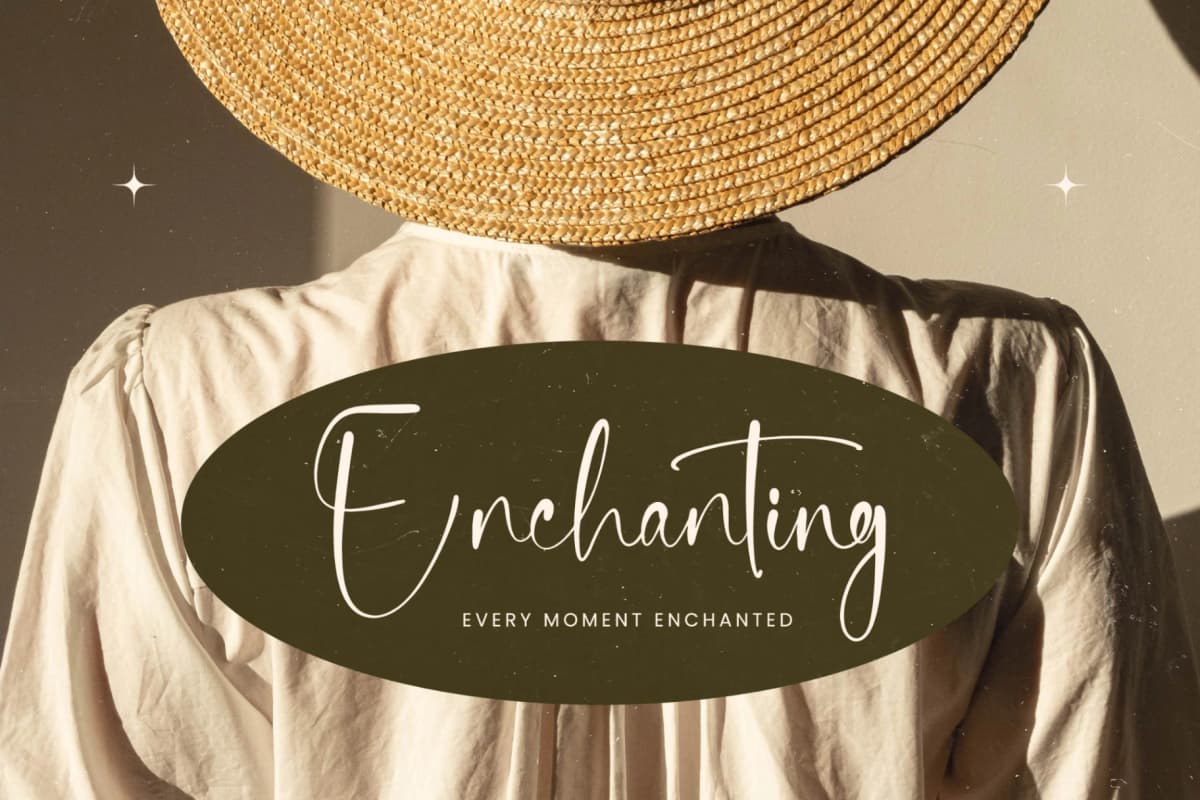 Delicately - Stylish Handwritten Font font preview 7