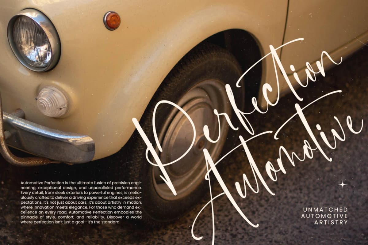 Delicately - Stylish Handwritten Font font preview 14