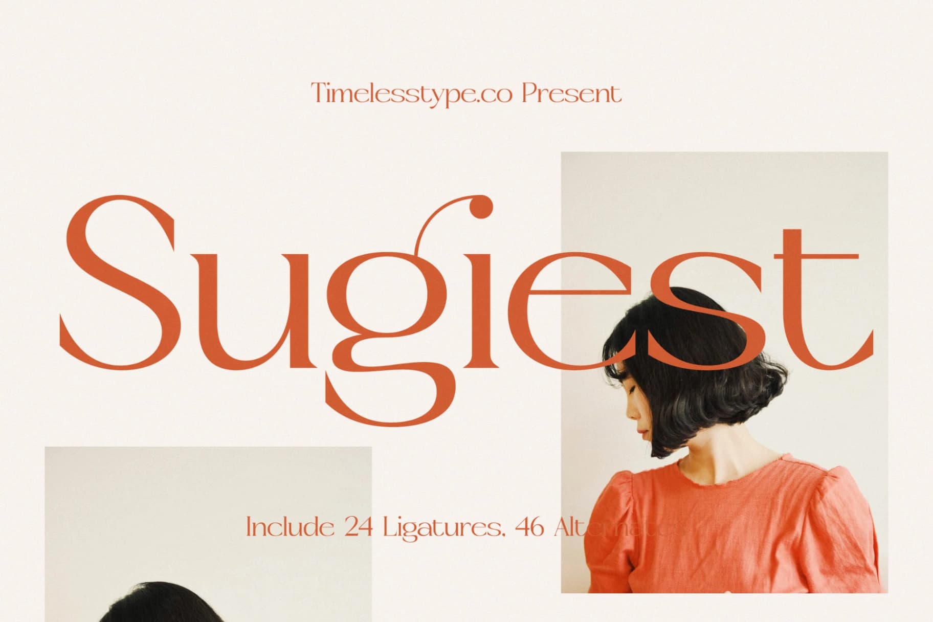 Preview 1 for Sugiest - Modern Serif Font