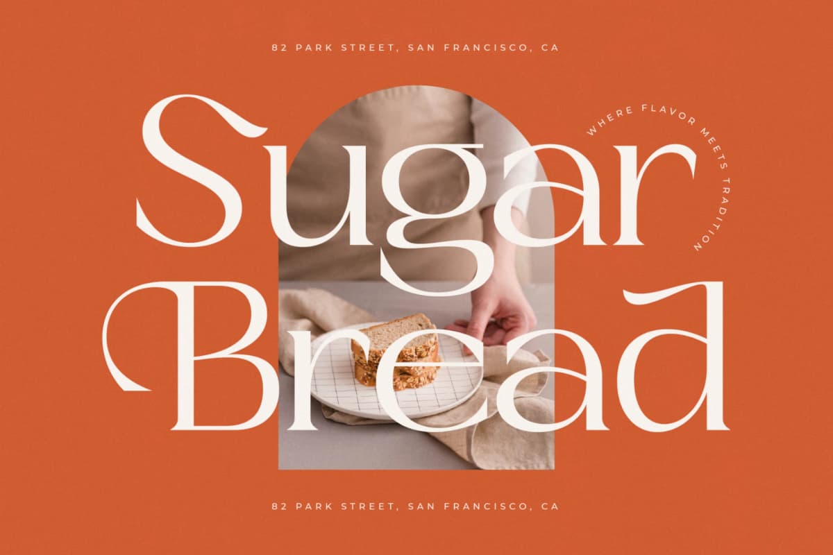 Sugiest - Modern Serif Font font preview 15