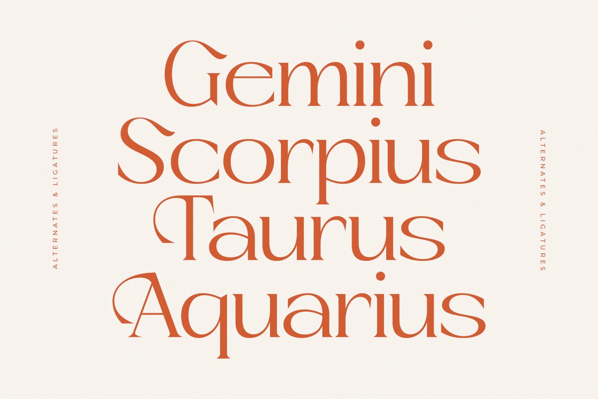 Preview 7 for Sugiest - Modern Serif Font