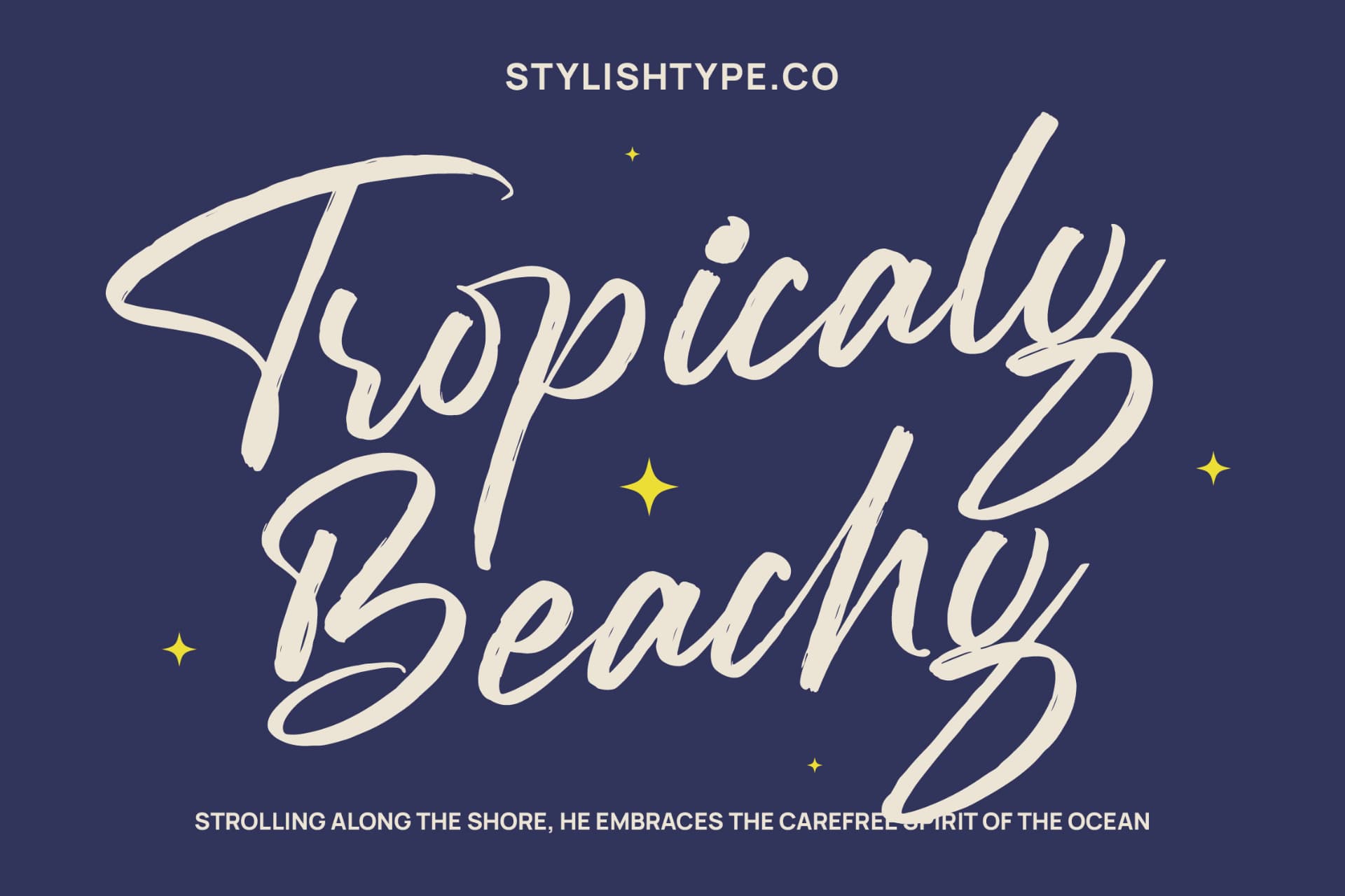 Preview 9 for Mention Roberto - Modern Brush Font