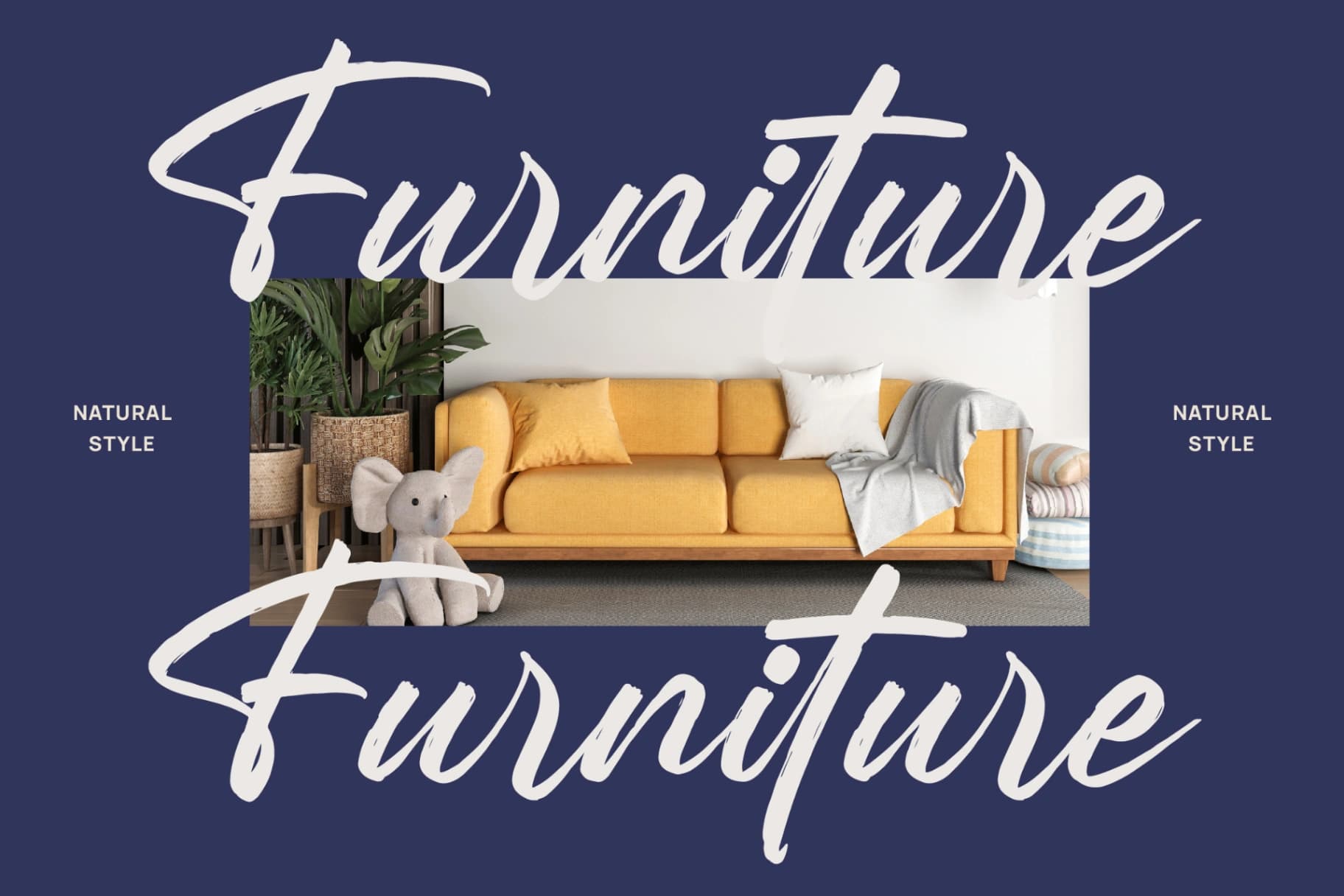 Preview 7 for Mention Roberto - Modern Brush Font