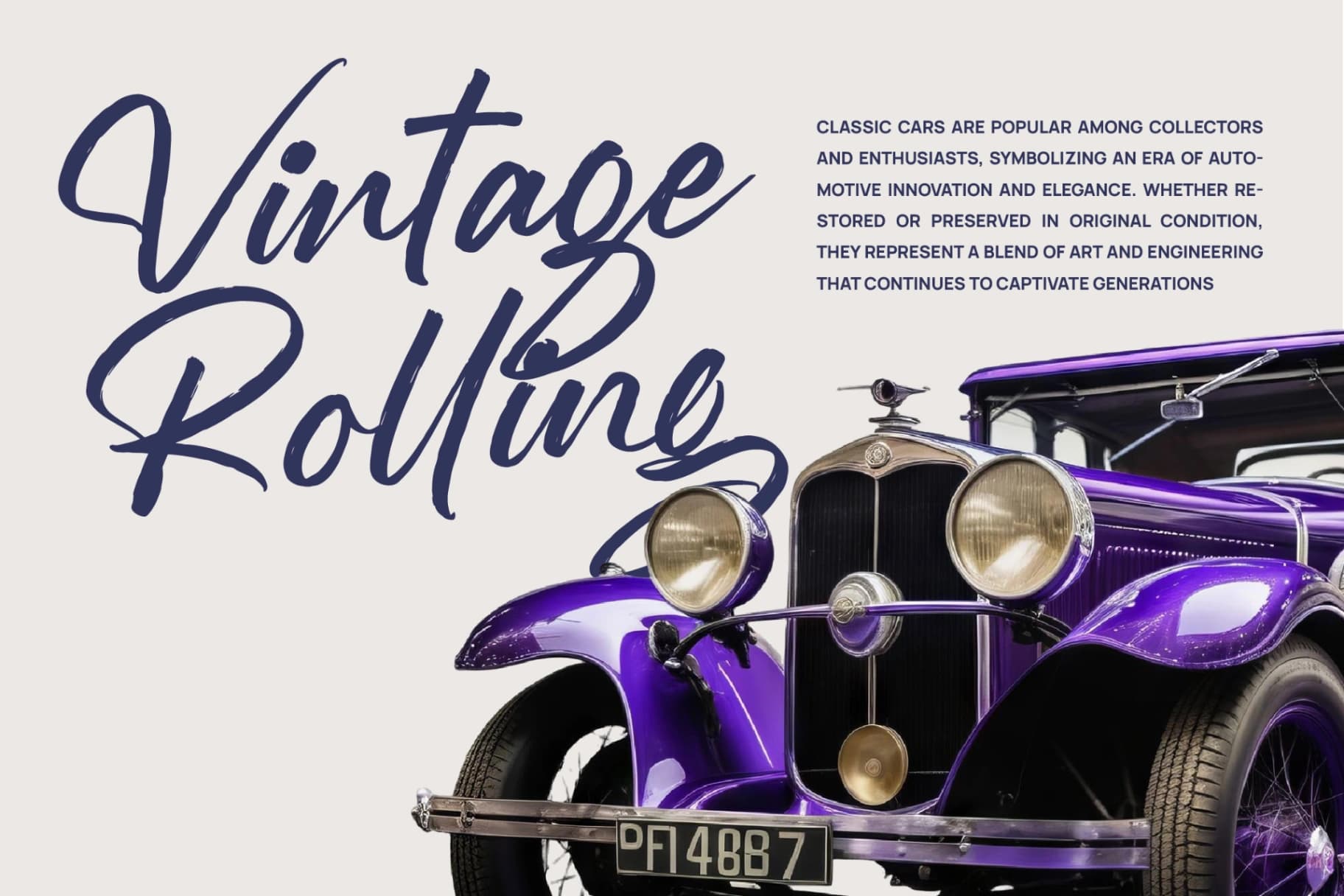 Preview 12 for Mention Roberto - Modern Brush Font