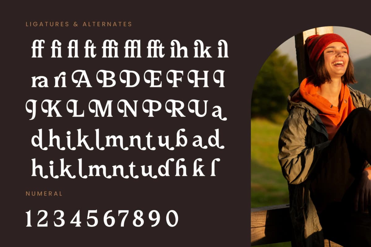 Katrine Nikolas - Modern Serif Display font preview 18