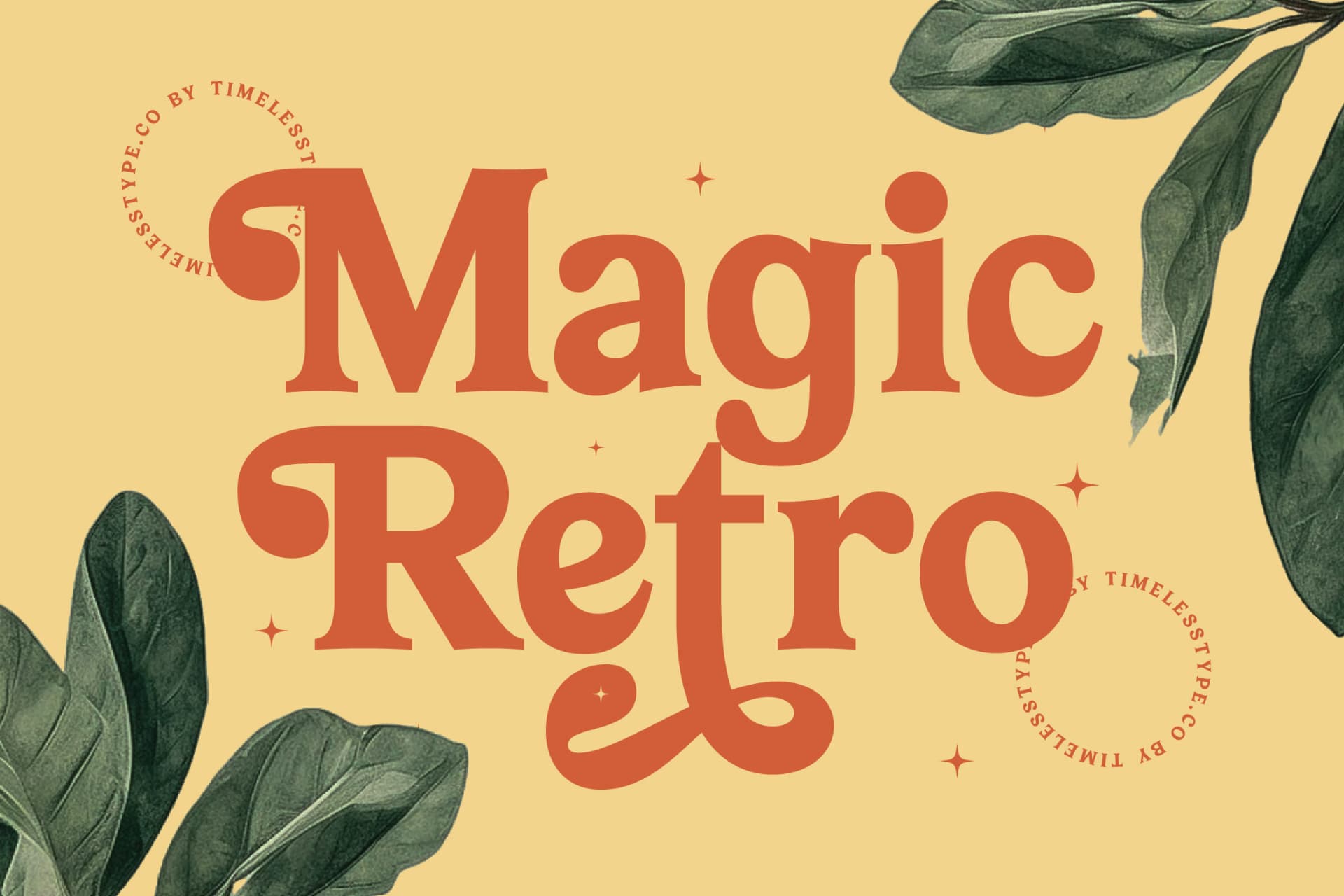 Preview 2 for Bailey Retora - Groovy Serif Display