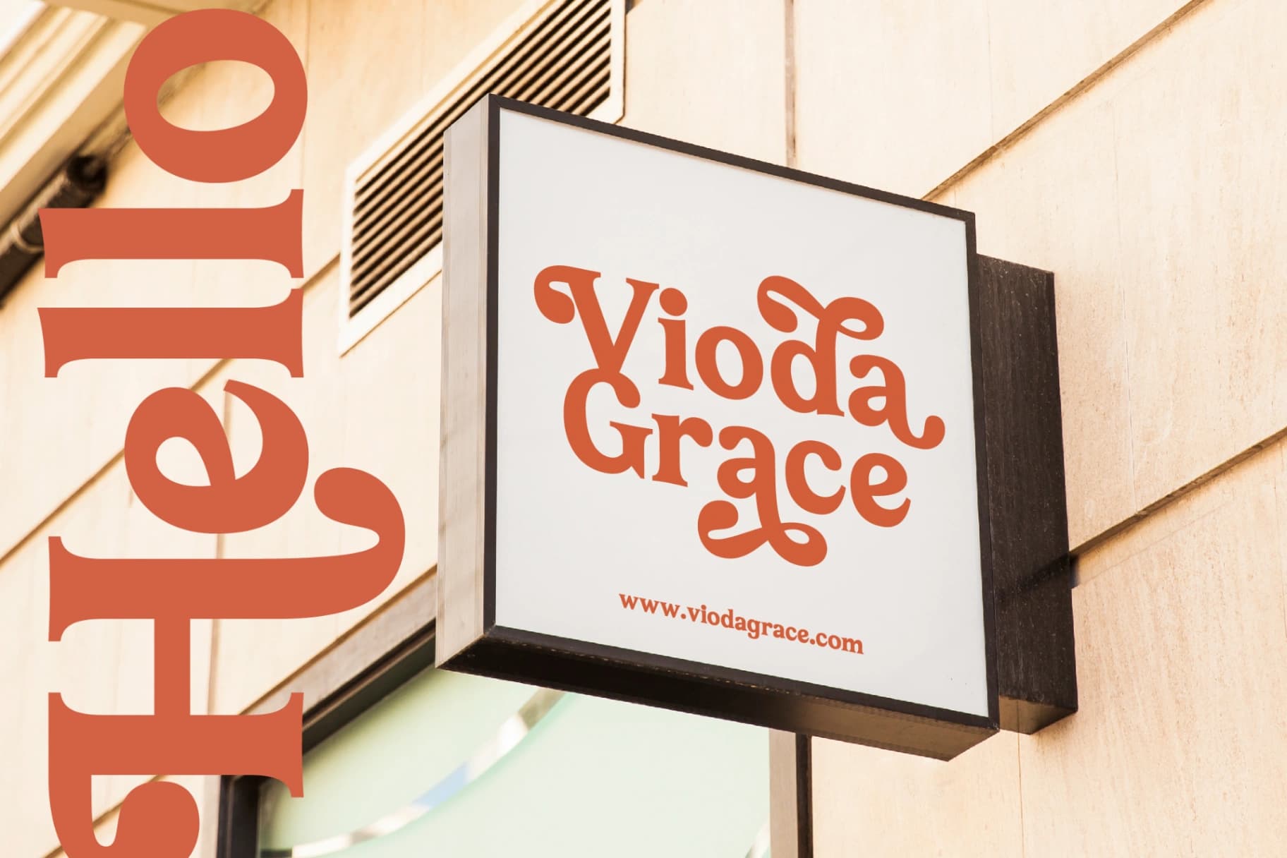 Preview 6 for Bailey Retora - Groovy Serif Display