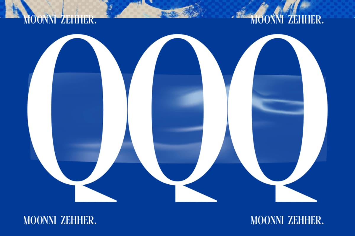 Moonni Zehher - Bold Tall Serif font preview 13