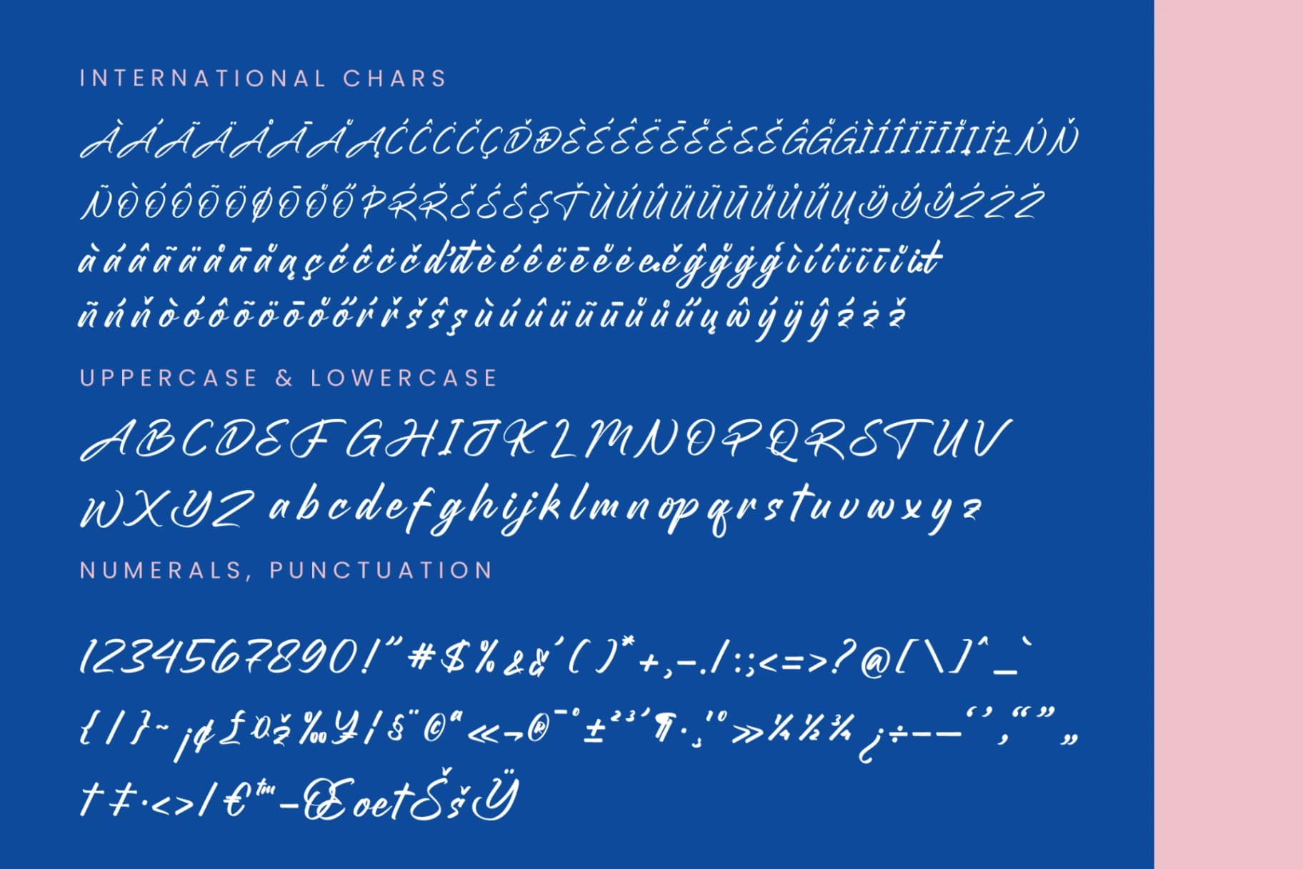 Preview 18 for Stagets Thiender - Bold Handwritten Font